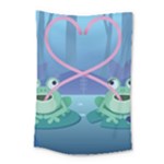 valentines day frog lovers Small Tapestry