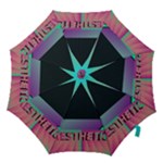 Vaporwave Aesthetic Hook Handle Umbrella (Medium)