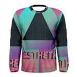 Vaporwave Aesthetic Men s Long Sleeve Tee