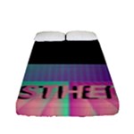 Vaporwave Aesthetic Fitted Sheet (Full/ Double Size)