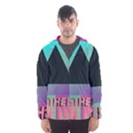 Vaporwave Aesthetic Hooded Wind Breaker (Men)