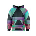 Vaporwave Aesthetic Kids  Pullover Hoodie