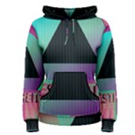 Vaporwave Aesthetic Women s Pullover Hoodie