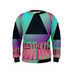 Vaporwave Aesthetic Kids  Sweatshirt