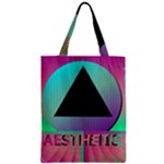 Vaporwave Aesthetic Zipper Classic Tote Bag