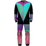 Vaporwave Aesthetic OnePiece Jumpsuit (Men)