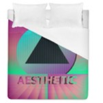 Vaporwave Aesthetic Duvet Cover (Queen Size)