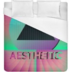 Vaporwave Aesthetic Duvet Cover (King Size)