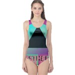 Vaporwave Aesthetic One Piece Swimsuit