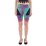 Vaporwave Aesthetic Yoga Cropped Leggings