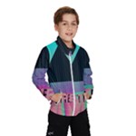 Vaporwave Aesthetic Wind Breaker (Kids)