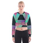 Vaporwave Aesthetic Cropped Sweatshirt