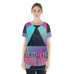 Vaporwave Aesthetic Skirt Hem Sports Top