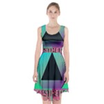 Vaporwave Aesthetic Racerback Midi Dress