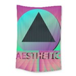 Vaporwave Aesthetic Small Tapestry