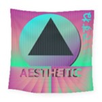 Vaporwave Aesthetic Square Tapestry (Large)