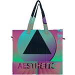 Vaporwave Aesthetic Canvas Travel Bag