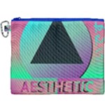 Vaporwave Aesthetic Canvas Cosmetic Bag (XXXL)