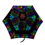 Rainbow Medusa  Mini Folding Umbrella