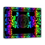 Rainbow Medusa  Deluxe Canvas 20  x 16  (Stretched)