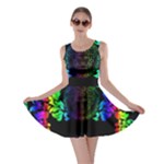 Rainbow Medusa  Skater Dress