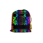 Rainbow Medusa  Drawstring Pouch (Medium)