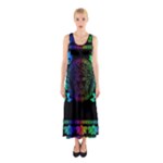 Rainbow Medusa  Sleeveless Maxi Dress