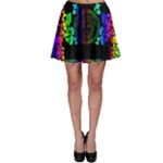 Rainbow Medusa  Skater Skirt