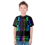 Rainbow Medusa  Kids  Cotton Tee