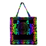 Rainbow Medusa  Grocery Tote Bag