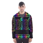 Rainbow Medusa  Hooded Wind Breaker (Men)