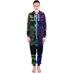 Rainbow Medusa  Hooded Jumpsuit (Ladies)