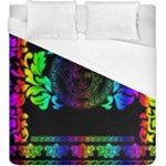 Rainbow Medusa  Duvet Cover (King Size)