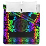 Rainbow Medusa  Duvet Cover Double Side (Queen Size)