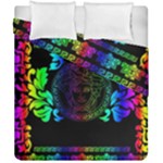 Rainbow Medusa  Duvet Cover Double Side (California King Size)