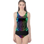 Rainbow Medusa  One Piece Swimsuit