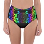 Rainbow Medusa  Reversible High-Waist Bikini Bottoms