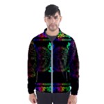 Rainbow Medusa  Wind Breaker (Men)