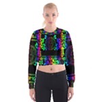 Rainbow Medusa  Cropped Sweatshirt