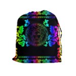 Rainbow Medusa  Drawstring Pouch (XL)