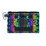 Rainbow Medusa  Canvas Cosmetic Bag (Medium)