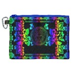 Rainbow Medusa  Canvas Cosmetic Bag (XL)