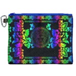 Rainbow Medusa  Canvas Cosmetic Bag (XXL)