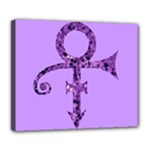 Prince Symbol Deluxe Canvas 24  x 20  (Stretched)