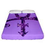 Prince Symbol Fitted Sheet (Queen Size)