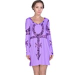 Prince Symbol Long Sleeve Nightdress