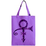 Prince Symbol Zipper Classic Tote Bag