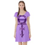 Prince Symbol Short Sleeve Skater Dress