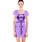 Prince Symbol Short Sleeve Bodycon Dress