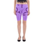 Prince Symbol Yoga Cropped Leggings